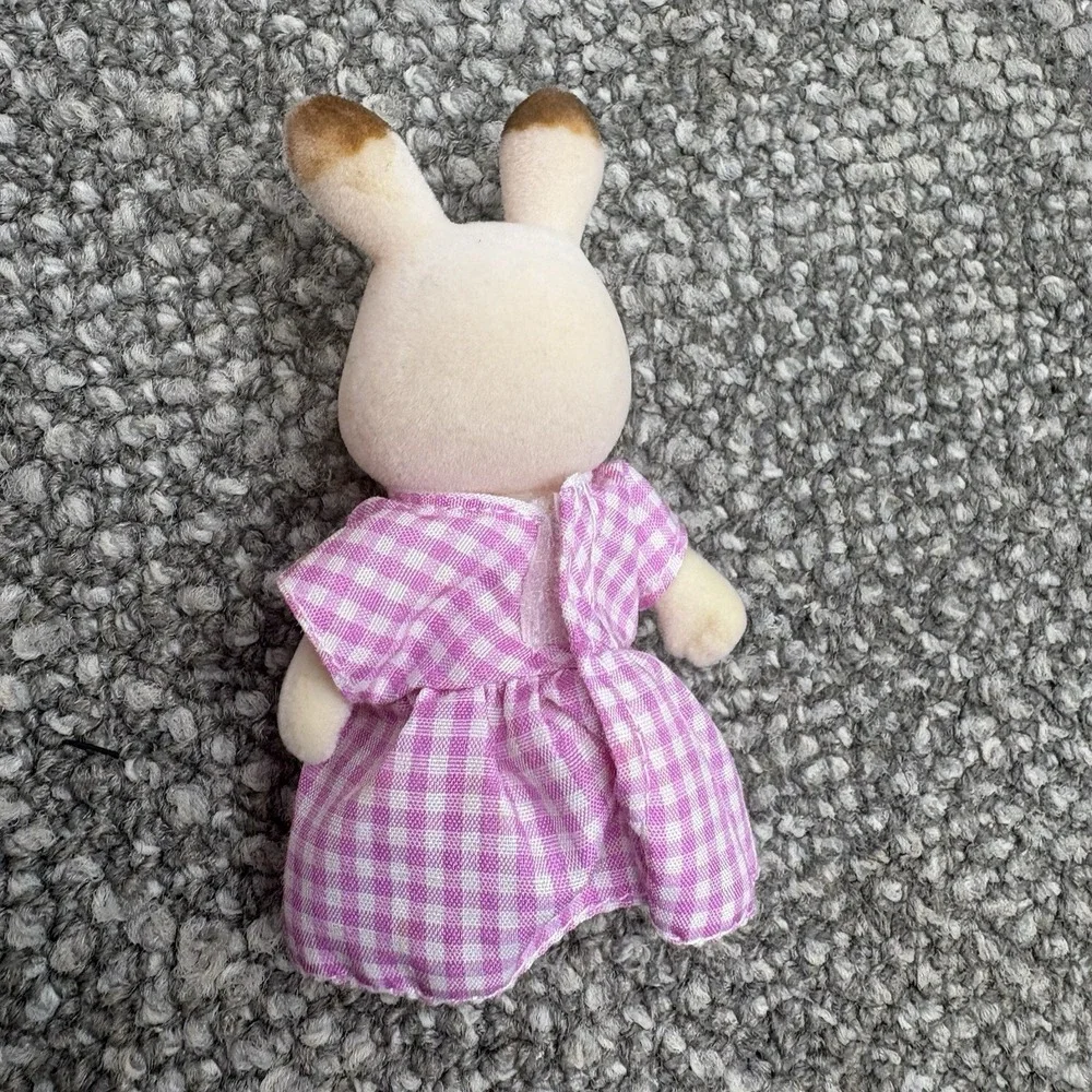 Calico Critters Sylvanian Families Chocolate Rabbits‎ Set Of 5 Epoch Dolls